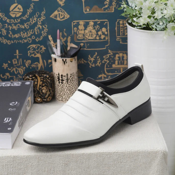 CHAUSSURES HABILLÉES HOMME 2026 – ÉLÉGANCE BLANCHE