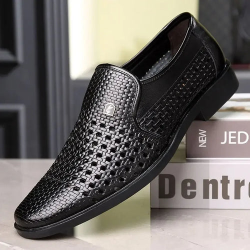 AÉRIVO™ - Mocasini din piele cu perforații🇷🇴